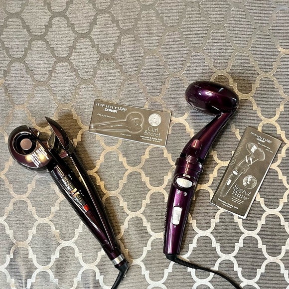 Curl Secret & Secret Wave Curling Irons Set - Picture 1 of 5